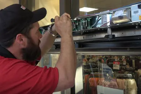 AAADM Certified Technician Fixes Automatic Door Operator