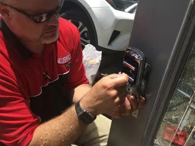 Access Control Smart Lock Installation