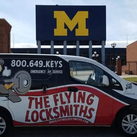 The Flying Locksmiths of Ann Arbor offer commercial locksmith services near the University of Michigan