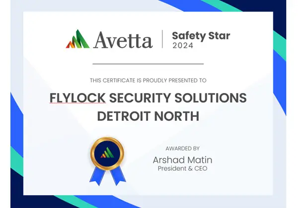 2024 Avetta Safety Star Award Winner