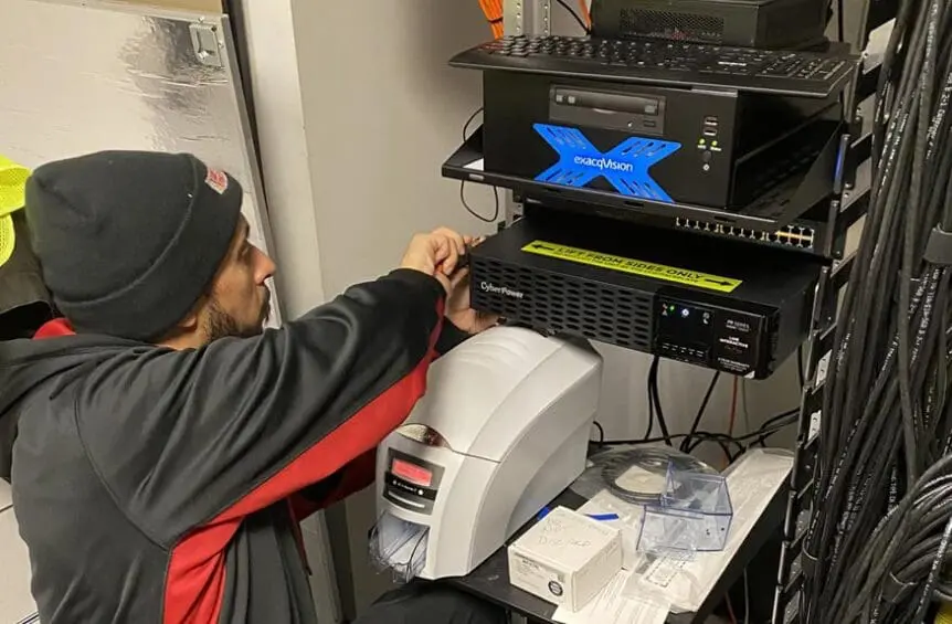 CCTV Camera System Recorder Installation