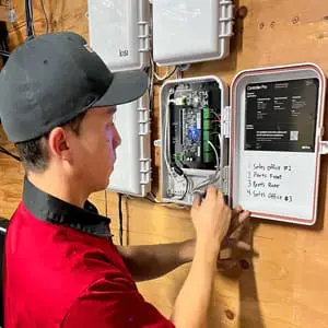 Chicago Security Specialist Wires Kisi Access Control Panel