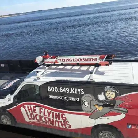 TFL service van providing locksmith services near Myrtle Beach, SC