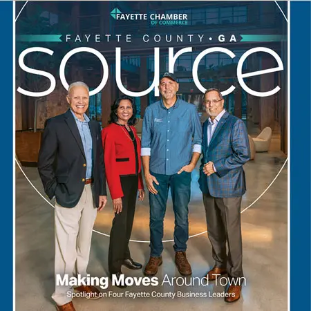FlyLock South Atlanta owner Latha Ravi featured on cover of Fayette Chamber of Commerce Magazine