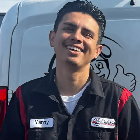 FlyLock Security Solutions Inland Empire technician Manny Bonilla