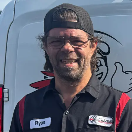 FlyLock Security Solutions Inland Empire technician Ryan Williams