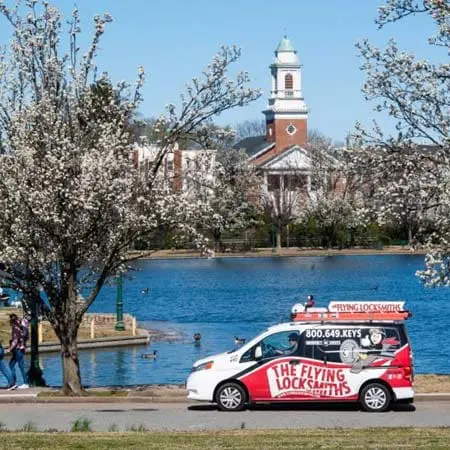The Flying Locksmiths provide government buildings with locksmith services near downtown Richmond, VA