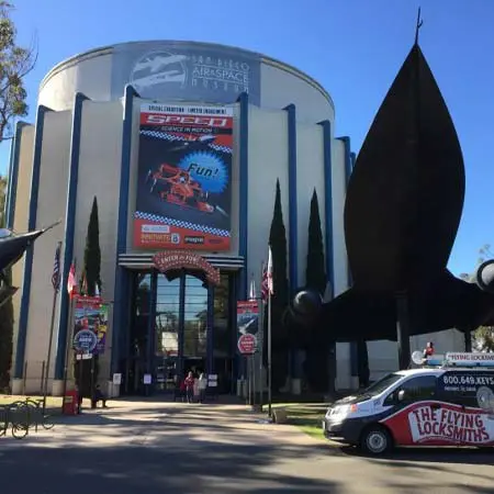 TFL provides automatic door operator service at the San Diego Air and Space Museum