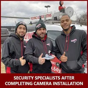 Security Specialists Complete CCTV Camera Installation