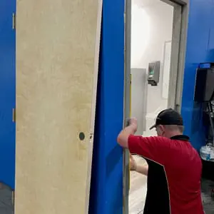 Simpsonville, SC commercial hollow metal frame installation
