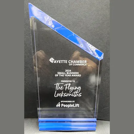 Image of the Award for Fayette Chamber of Commerce Small Business of the Year