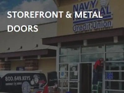 Storefront Door Installation
