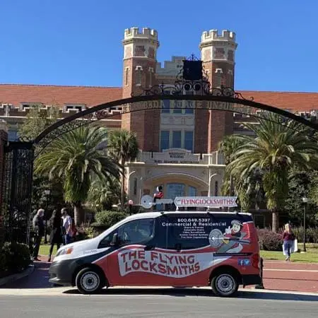 TFL service van at Florida State University