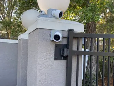 Security camera system for automatic gate in Palm Harbor, FL