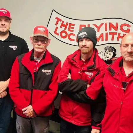 The Flying Locksmiths door security specialists provide locksmith services and security system installation for businesses in Western Massachusetts