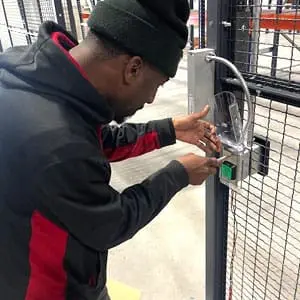 Installation of a Maglock for an Access Control System in Norton Shores, MI