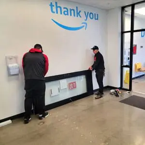 West Michigan Locksmiths Install Commercial Storefront Doors