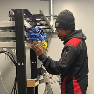 Security Professional Installs a CCTV Camera System in Ferrysburg, Michigan