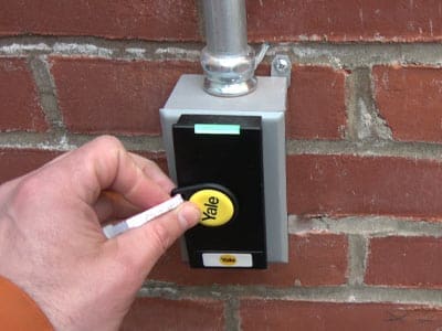 Access Control System With a Key Fob Reader