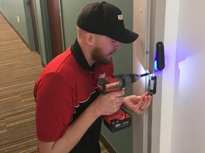 Key Fob and Key Card Access Control Installation