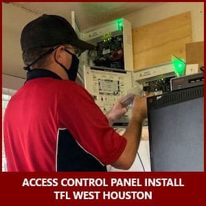 Access Control Panel Installation in West Houston, TX