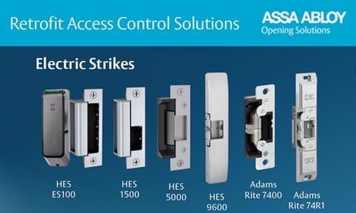 Electric strike options by HES from ASSA ABLOY Opening Solutions