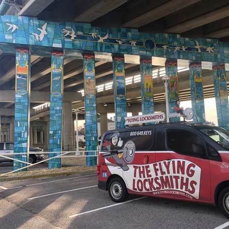 TFL Van Under a Bridge in Virginia Beach