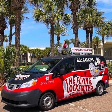 The Flying Locksmiths provide security system installation near St. Augustine, FL