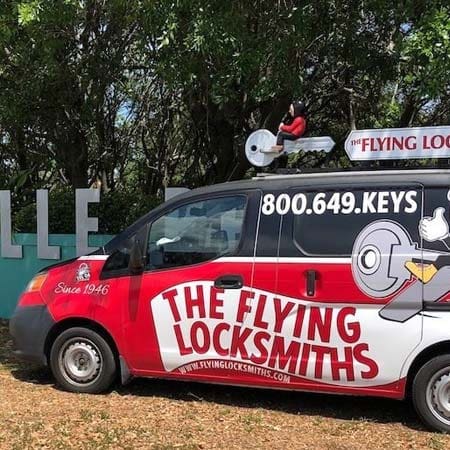 TFL locksmith service van in Jacksonville, FL