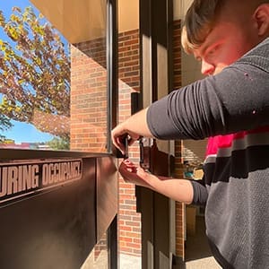 Kansas City Locksmith Installs Door Hardware