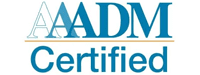 AAADM Automatic Operator Certified Inspector Logo
