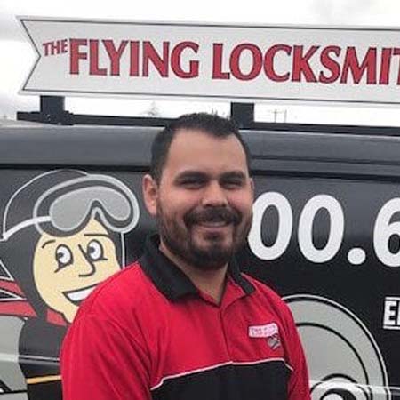 The Flying Locksmiths of Portland Security Specialist Adrian Photo