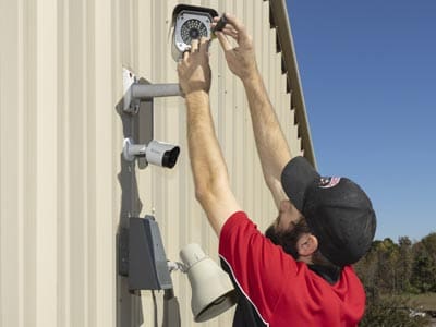 Commercial Security Camera System Installation