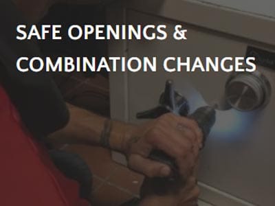 Residential Safe Opening & Combination Changes